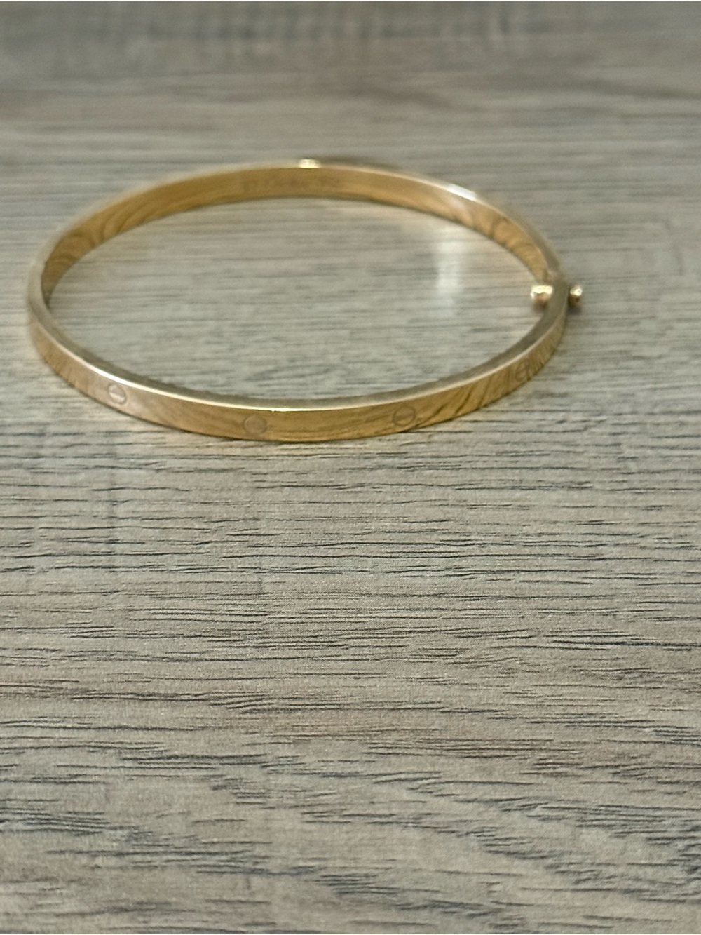 Gold Love bracelet 18k